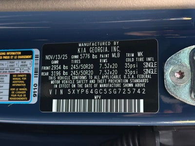 2025 Kia Telluride S