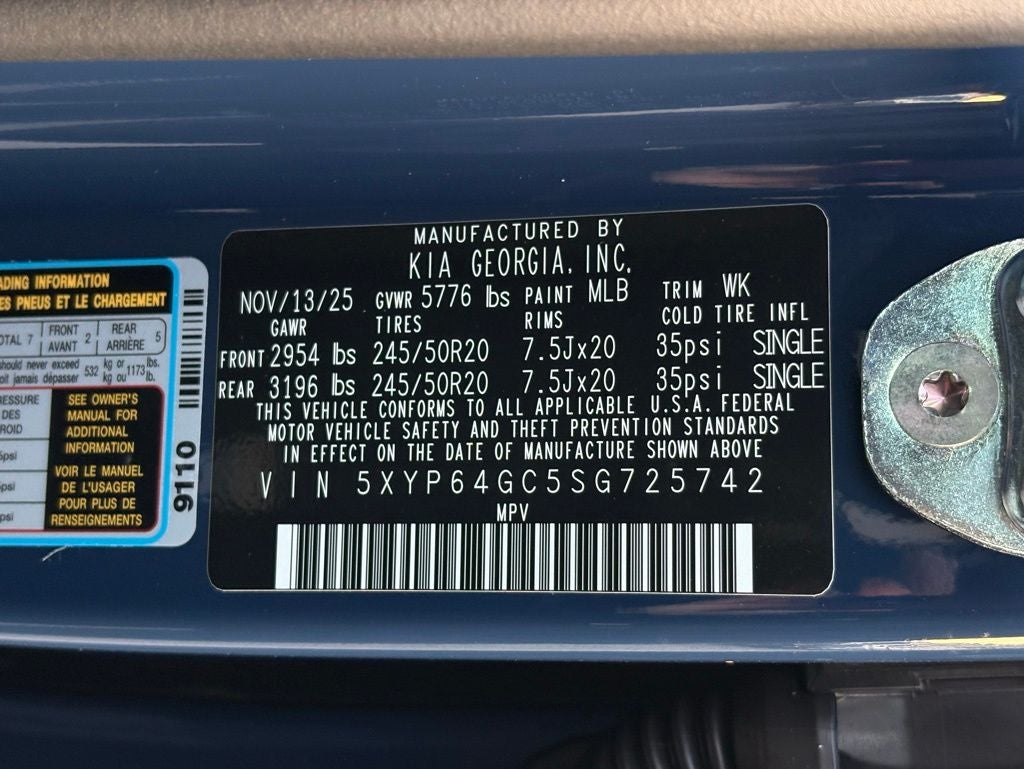 2025 Kia Telluride S