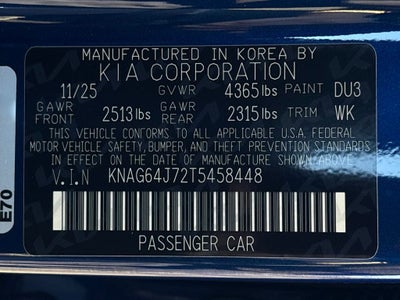 2026 Kia K5 GT-Line
