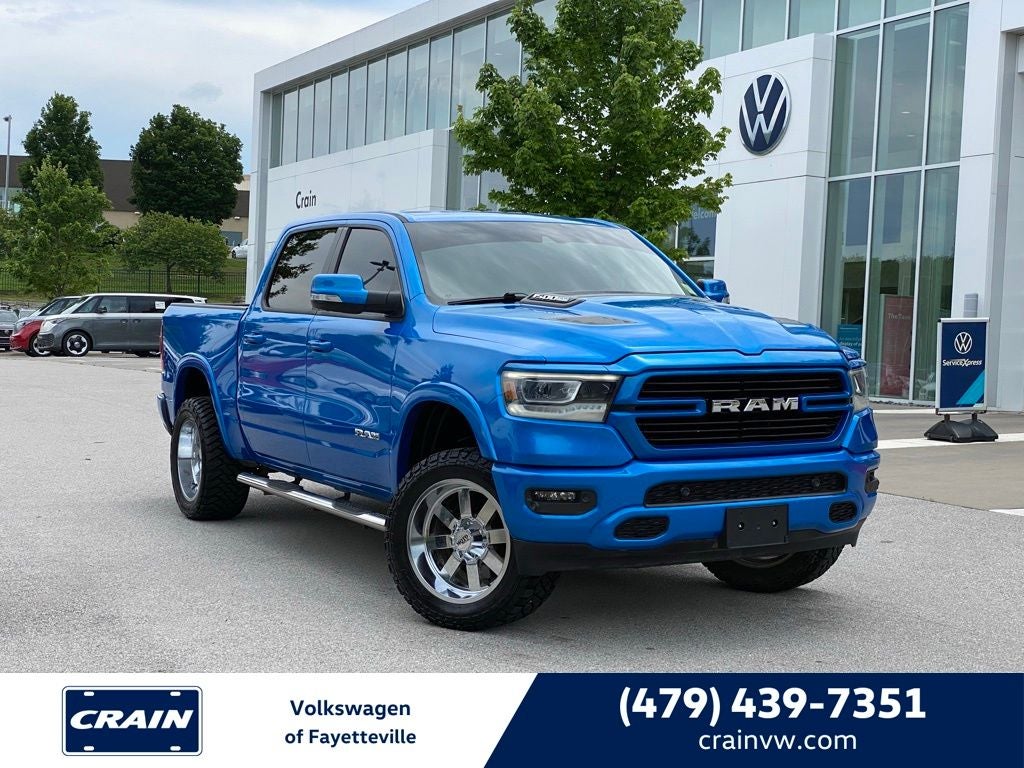 2021 RAM 1500 Laramie CUSTOM WHEELS! CLEAN CARFAX LOW MILES