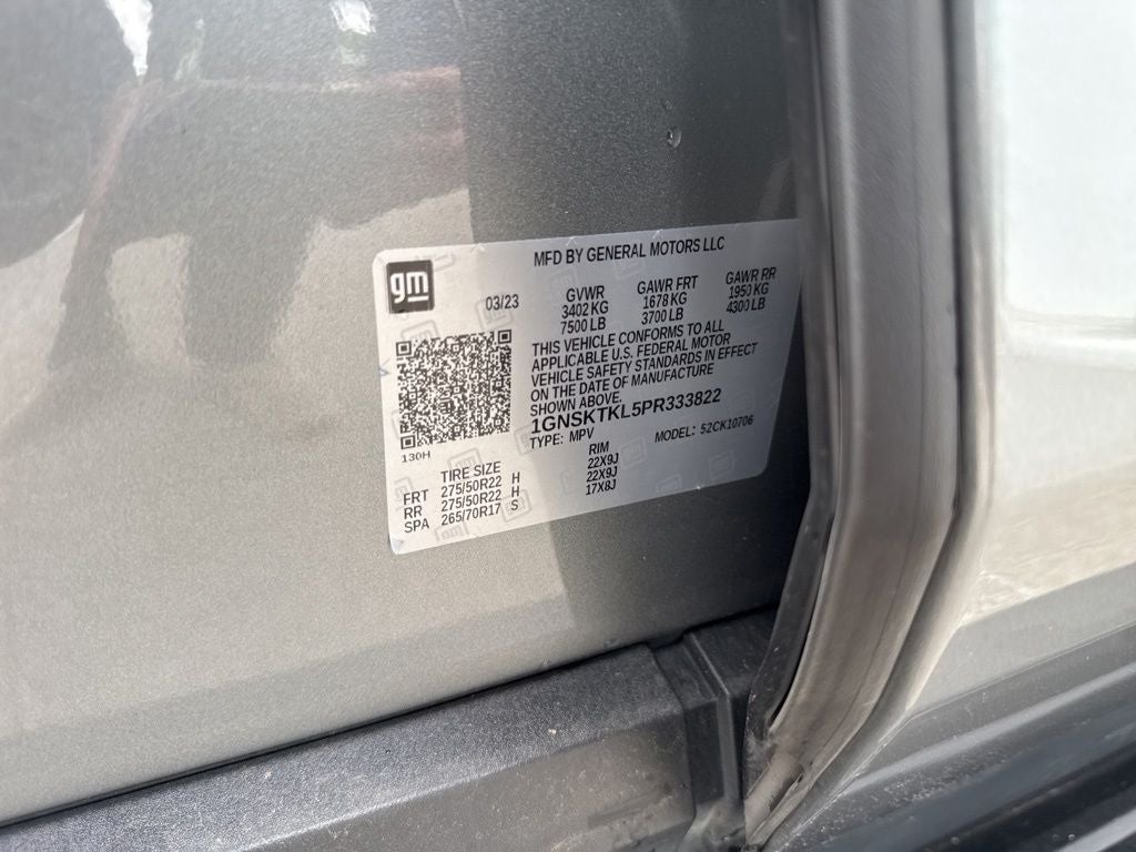 2023 Chevrolet Tahoe High Country PANORAMIC ROOF AND 1OWNER CLEAN CARFAX