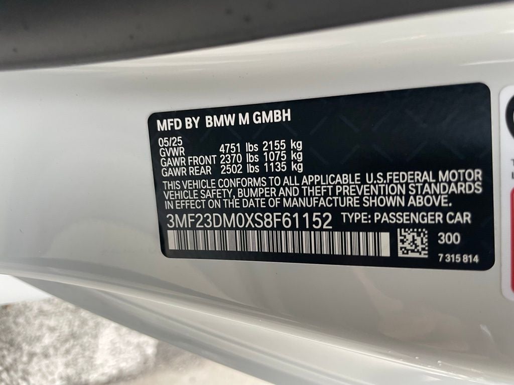 2025 BMW M2 Base