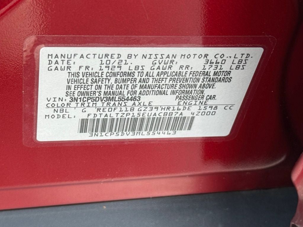 2021 Nissan Kicks SR