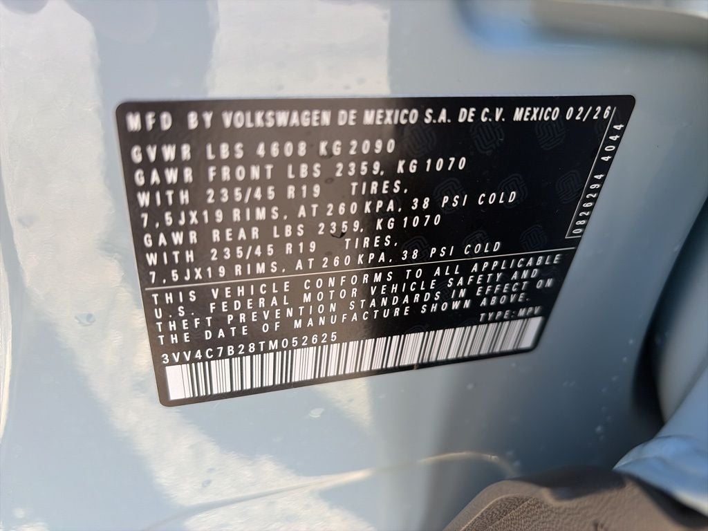 2026 Volkswagen Taos 1.5T SEL