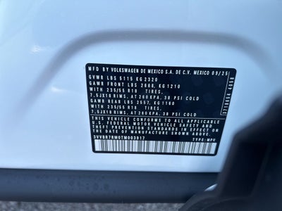 2026 Volkswagen Tiguan 2.0T S