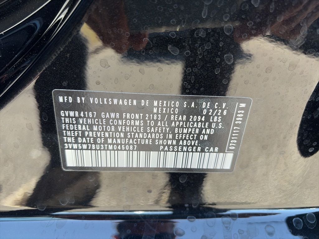 2026 Volkswagen Jetta 1.5T S