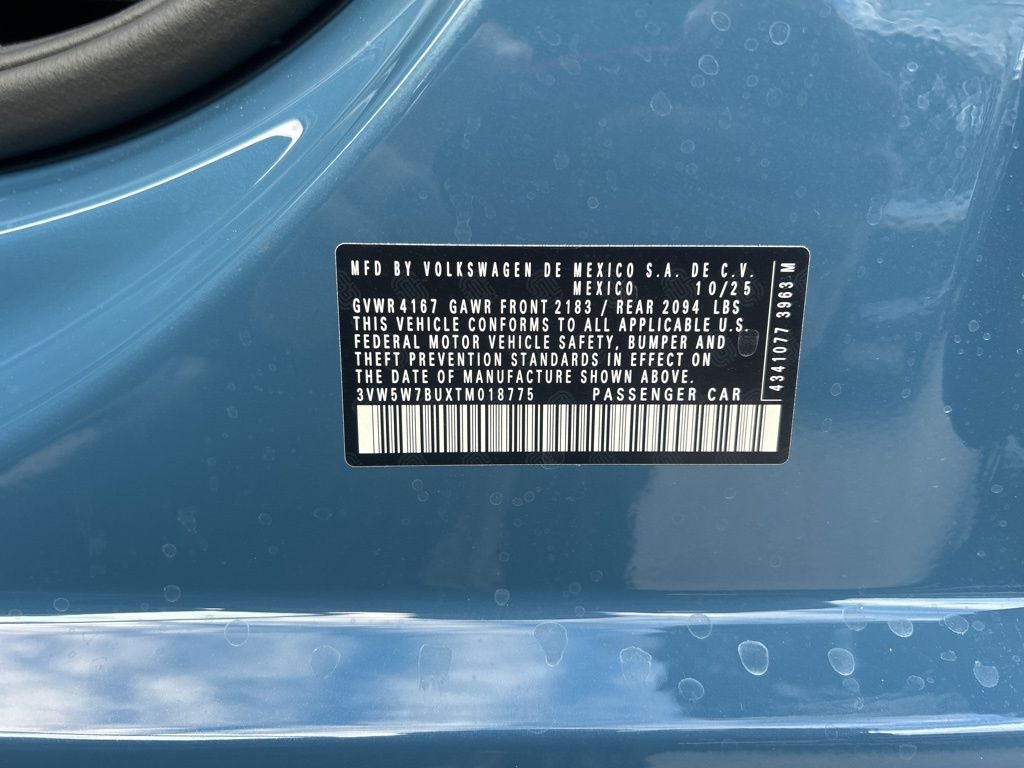 2026 Volkswagen Jetta 1.5T S