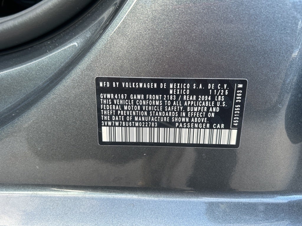 2026 Volkswagen Jetta 1.5T SE