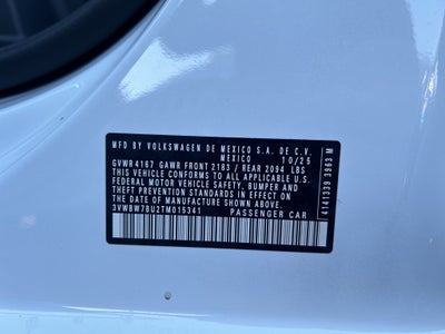 2026 Volkswagen Jetta 1.5T Sport