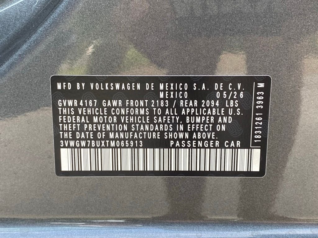 2026 Volkswagen Jetta 1.5T SEL