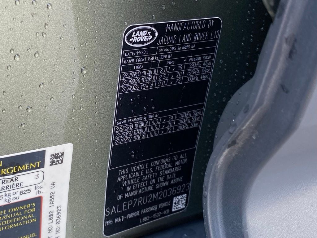 2021 Land Rover Defender 110 SE