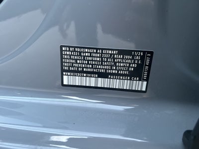 2026 Volkswagen Golf GTI 2.0T SE