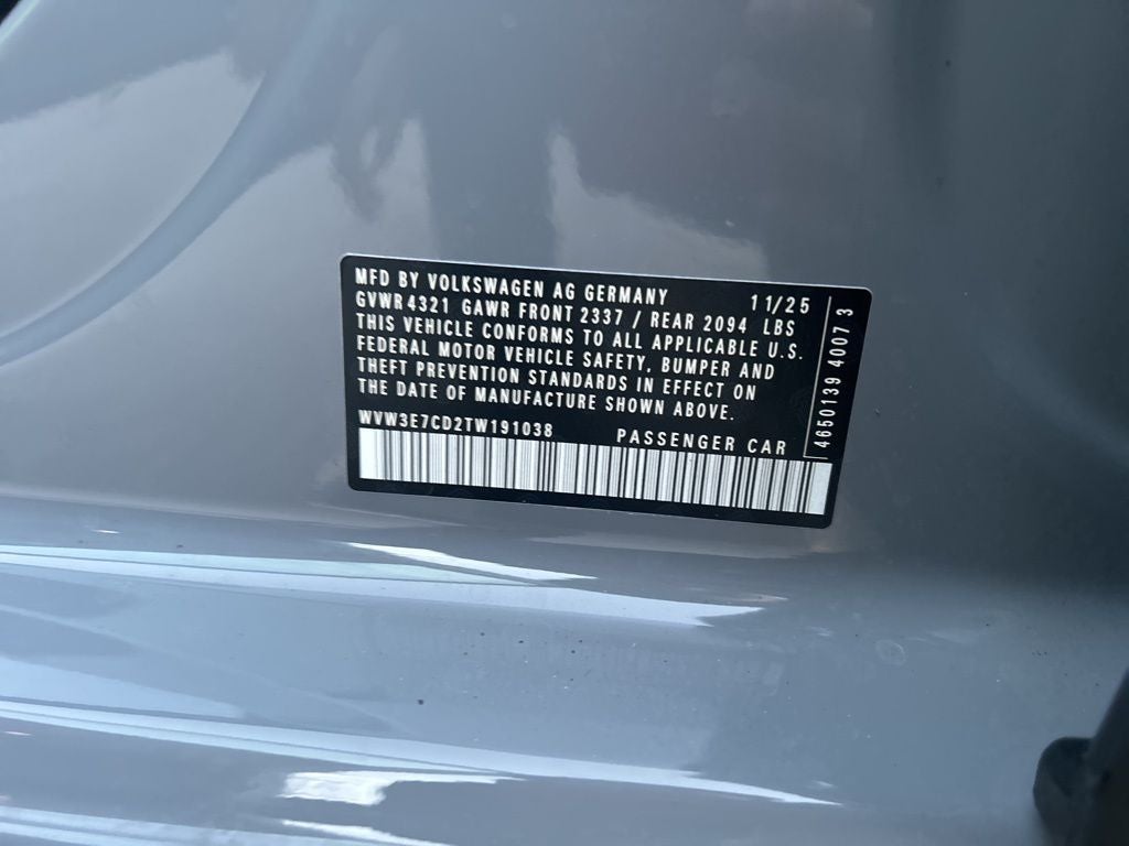 2026 Volkswagen Golf GTI 2.0T SE