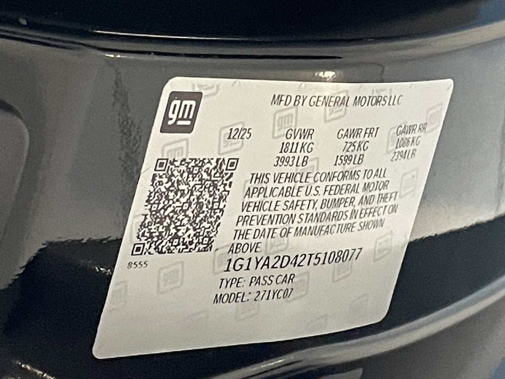 2026 Chevrolet Corvette Stingray 1LT