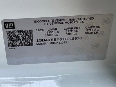 2026 Chevrolet Silverado 3500 HD Chassis Cab Work Truck