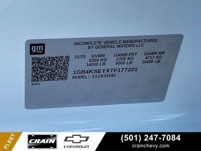 2026 Chevrolet Silverado 3500 HD Chassis Cab Work Truck