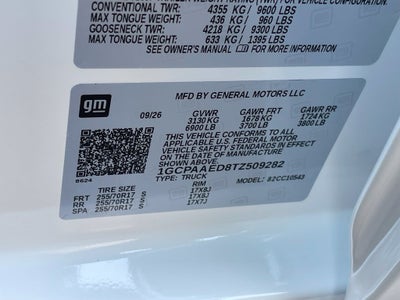 2026 Chevrolet Silverado 1500 WT