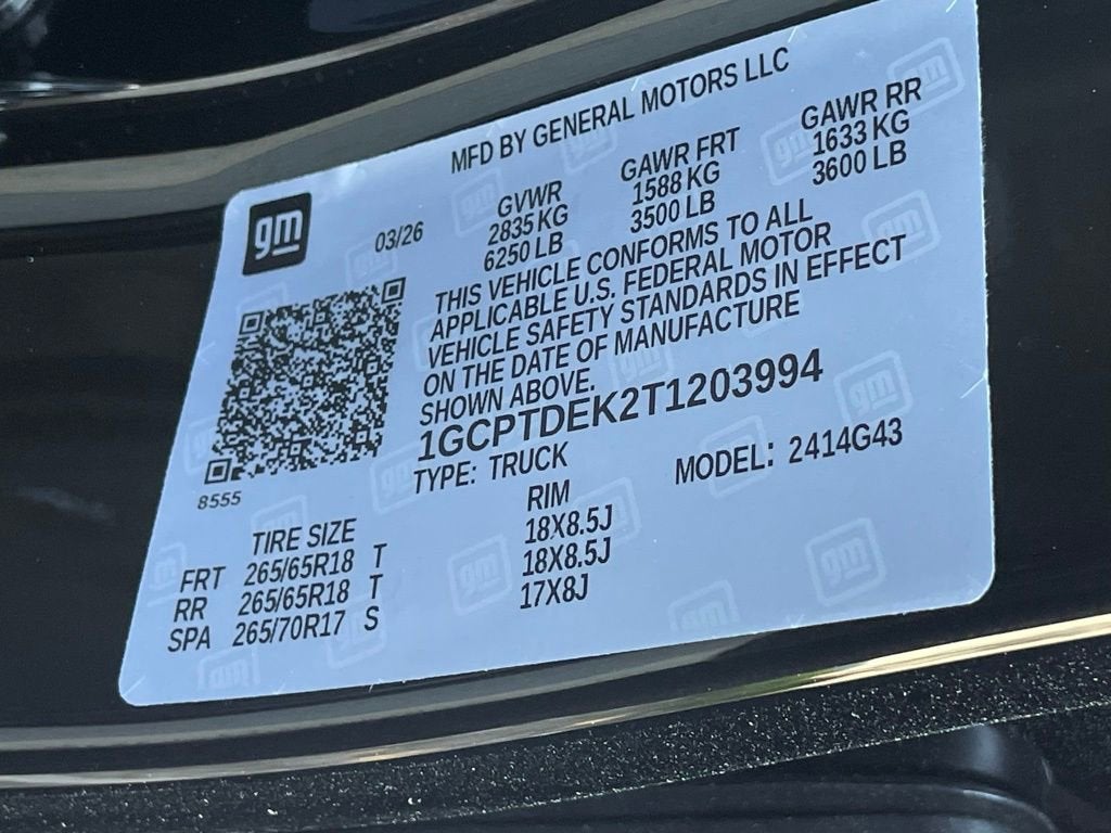 2026 Chevrolet Colorado Z71