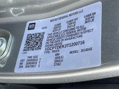 2026 Chevrolet Colorado Z71