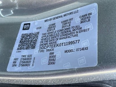 2026 Chevrolet Colorado Trail Boss