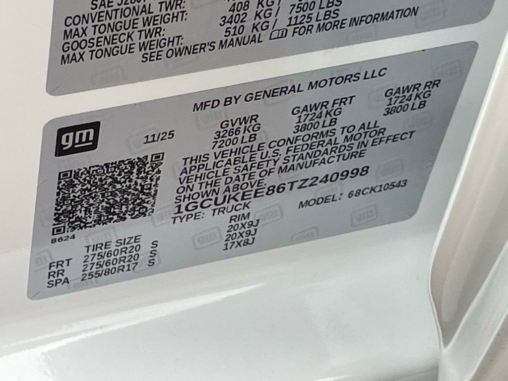 2026 Chevrolet Silverado 1500 RST