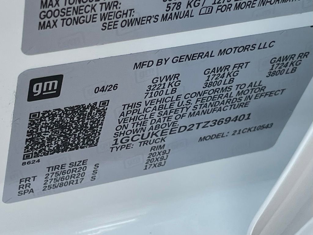 2026 Chevrolet Silverado 1500 RST