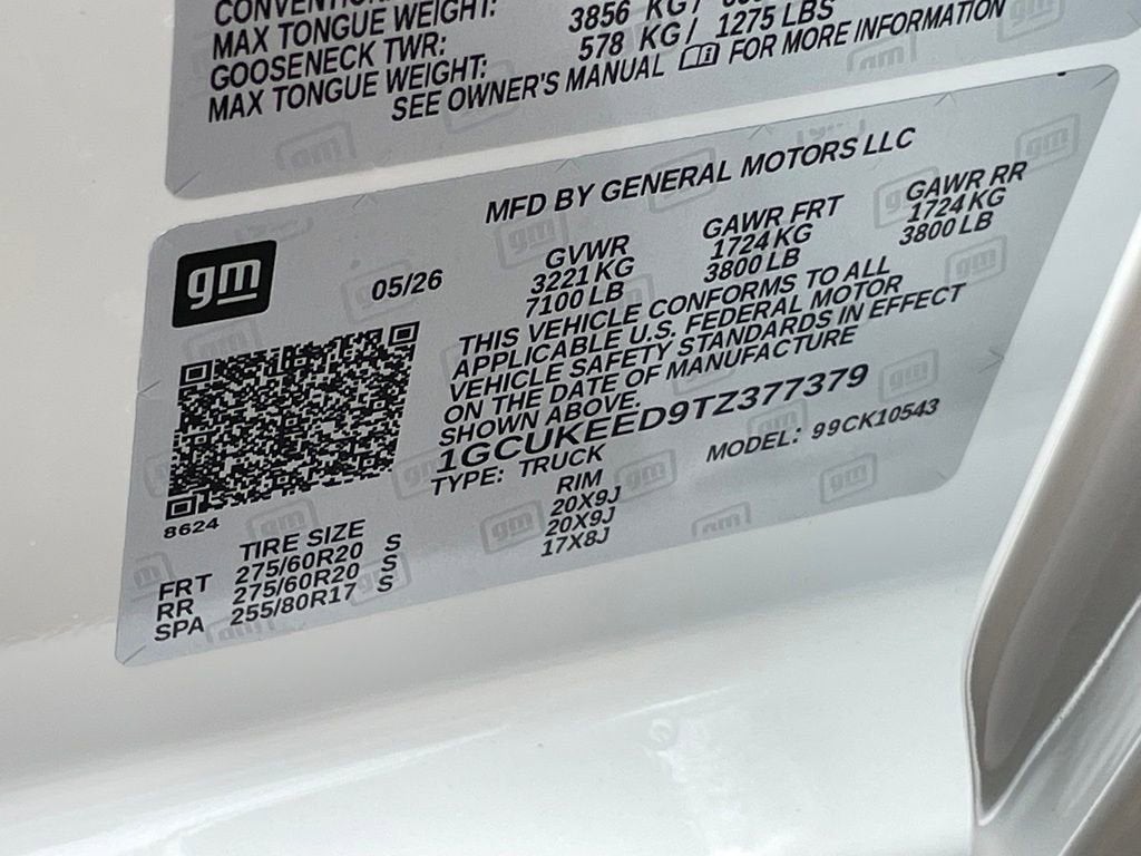2026 Chevrolet Silverado 1500 RST
