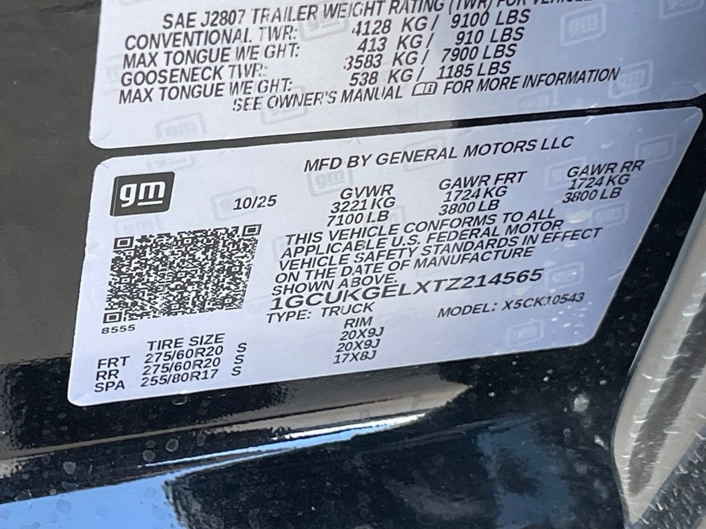 2026 Chevrolet Silverado 1500 LTZ