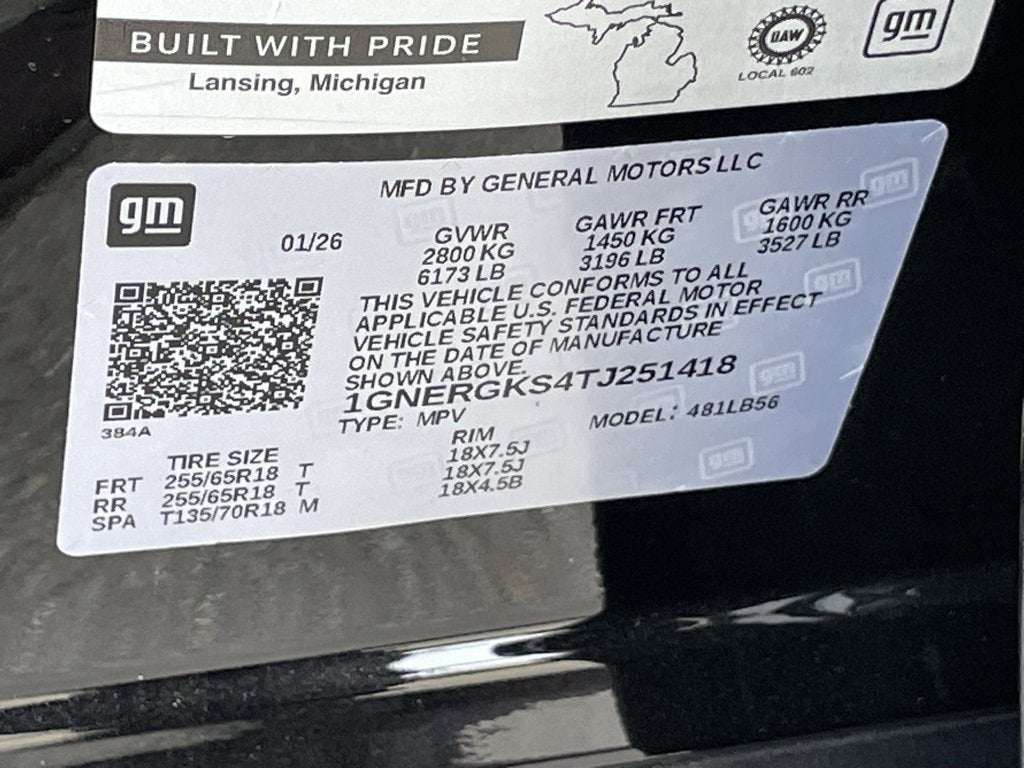 2026 Chevrolet Traverse LT