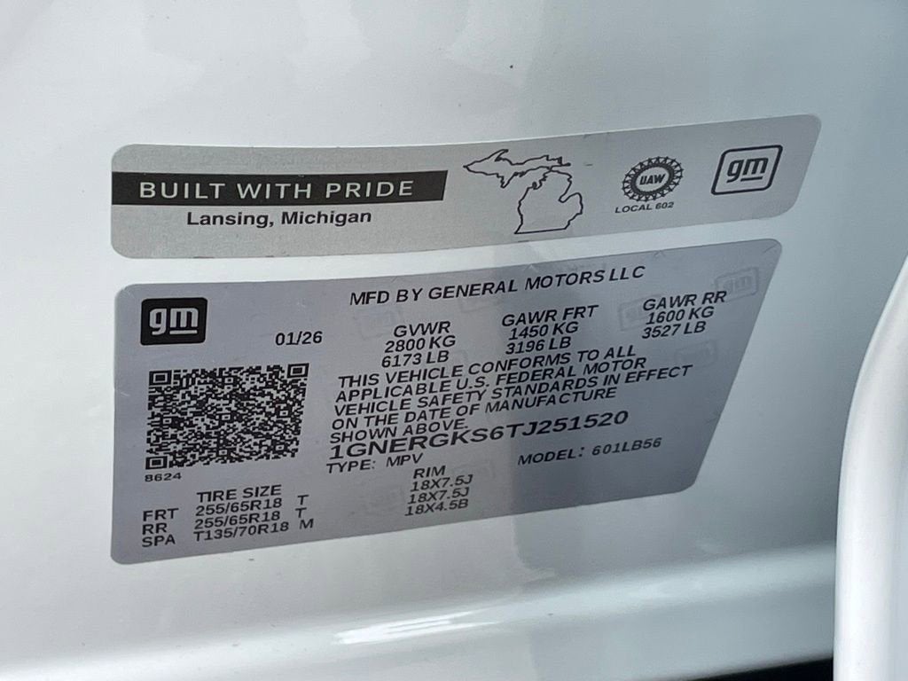 2026 Chevrolet Traverse LT