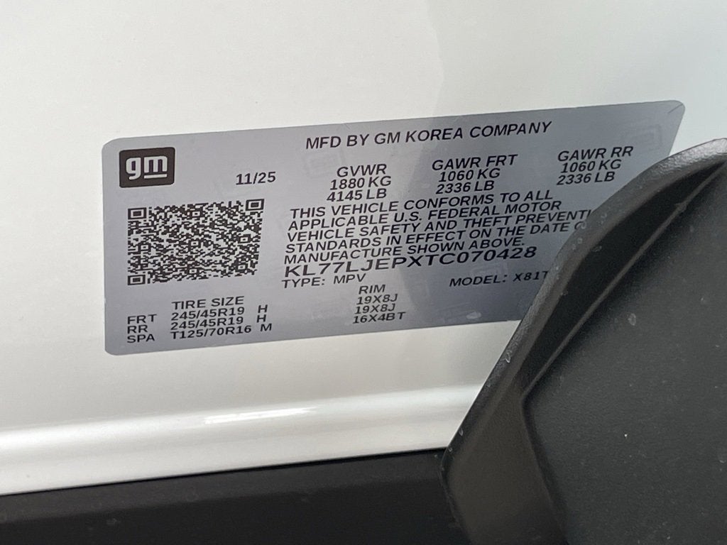 2026 Chevrolet Traverse LT