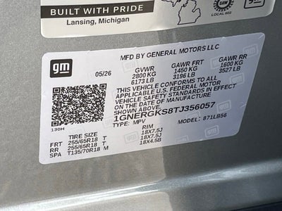 2026 Chevrolet Traverse LT