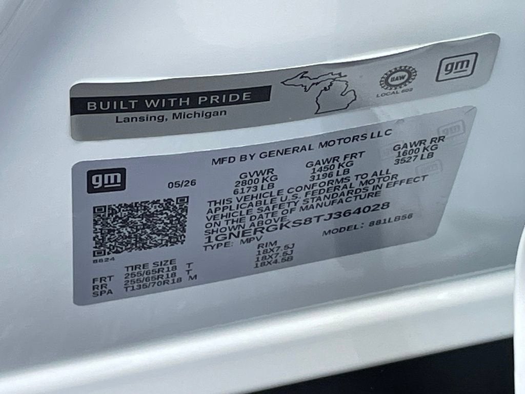 2026 Chevrolet Traverse LT
