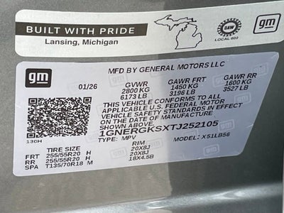 2026 Chevrolet Traverse LT