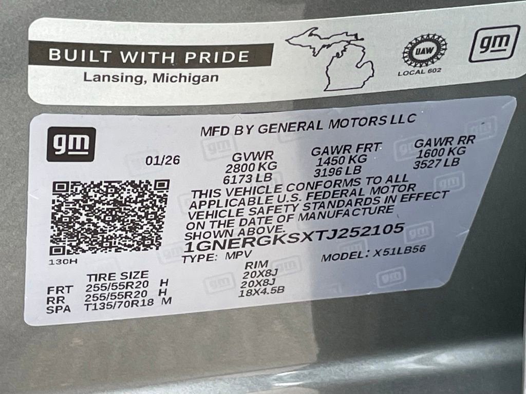 2026 Chevrolet Traverse LT