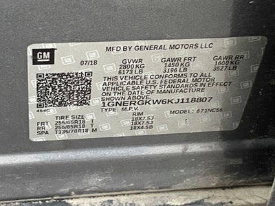 2019 Chevrolet Traverse LT Cloth