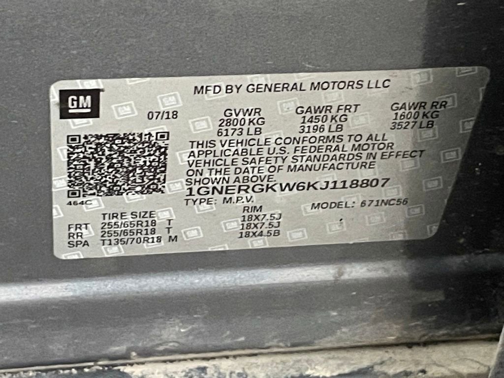 2019 Chevrolet Traverse LT Cloth