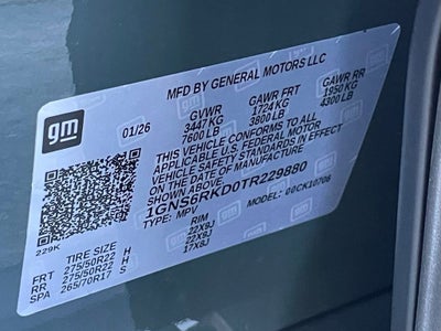 2026 Chevrolet Tahoe RST