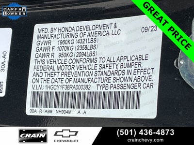 2024 Honda Accord Sedan EX