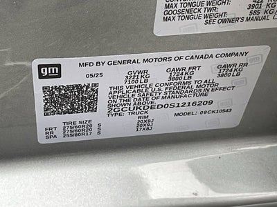 2025 Chevrolet Silverado 1500 LT