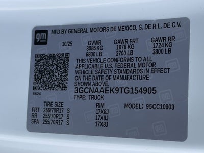 2026 Chevrolet Silverado 1500 WT