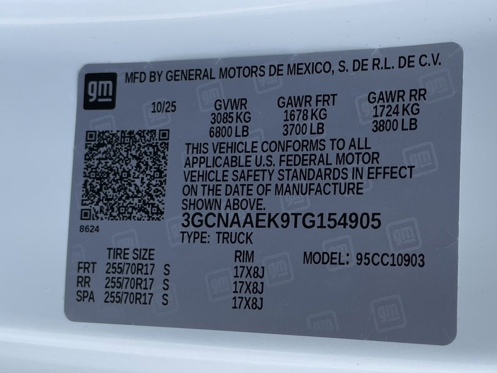 2026 Chevrolet Silverado 1500 WT