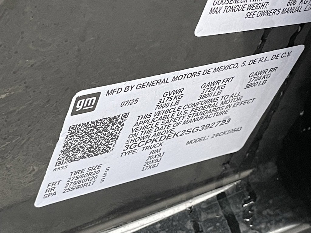 2025 Chevrolet Silverado 1500 LT