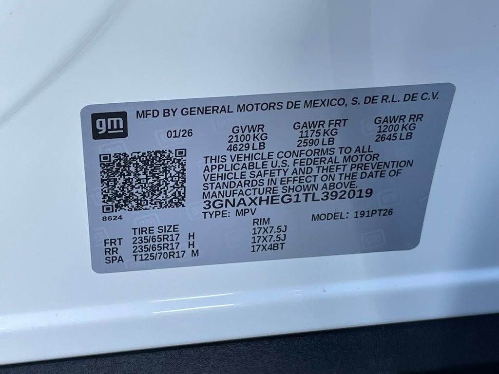 2026 Chevrolet Equinox LT