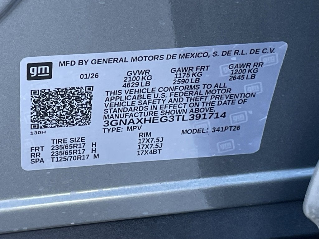 2026 Chevrolet Equinox LT