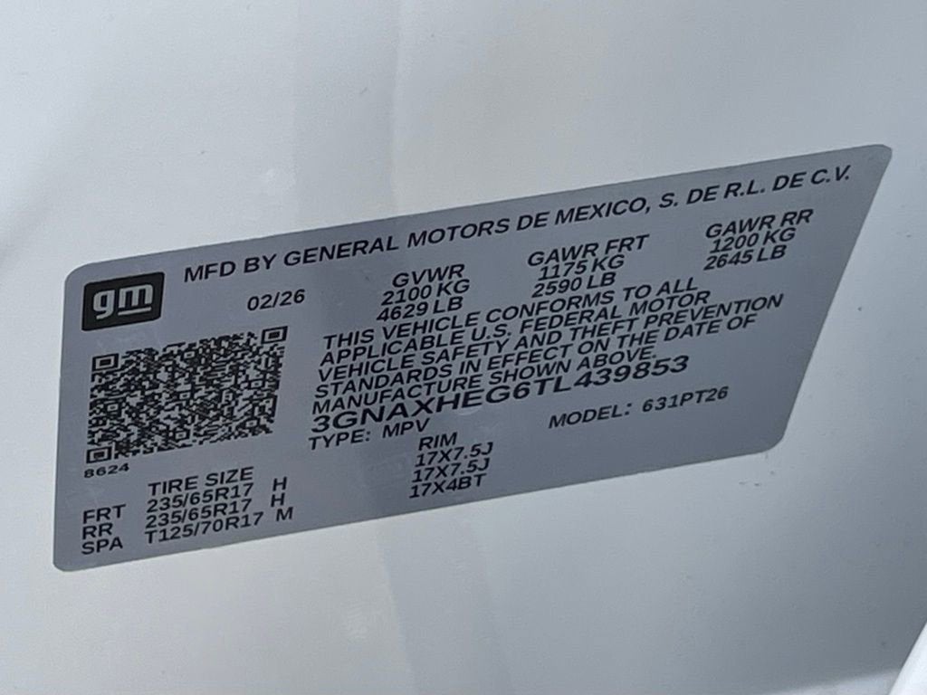 2026 Chevrolet Equinox LT