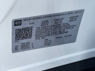 2026 Chevrolet Equinox LT