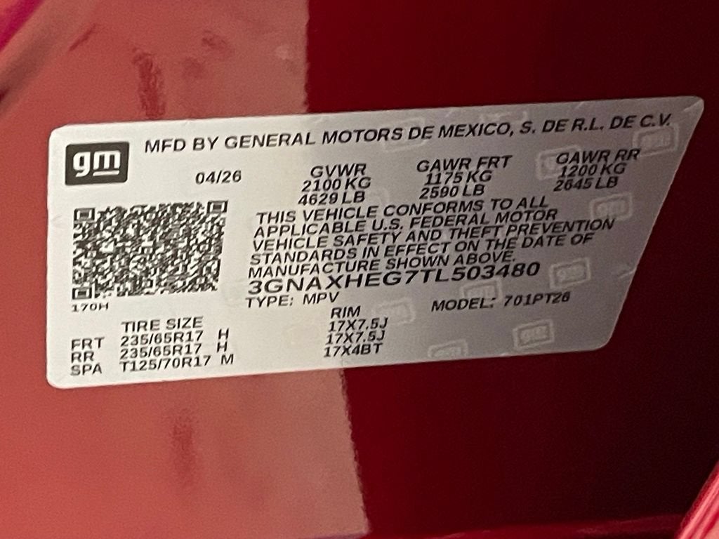 2026 Chevrolet Equinox LT