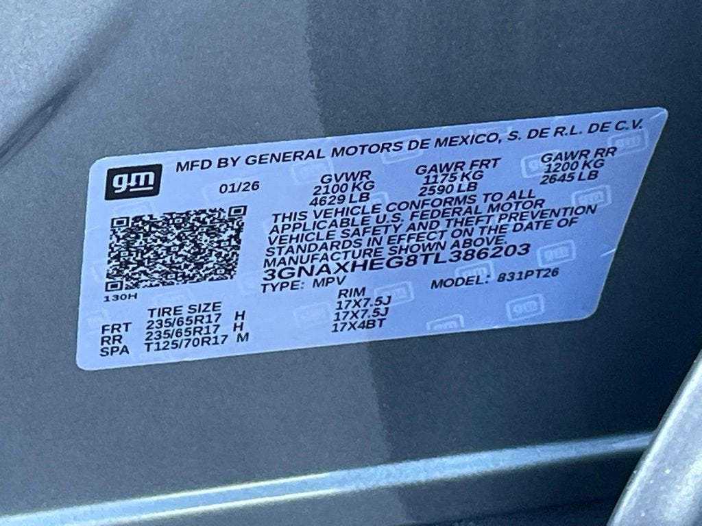 2026 Chevrolet Equinox LT