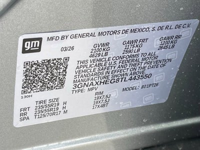 2026 Chevrolet Equinox LT